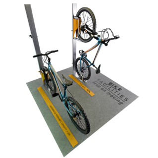 Portabici verticale Bike Facilities