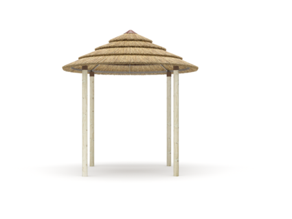 Gazebo in Canna del Capo naturale