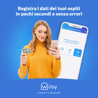 Wiisy – Soluzione digitale per il check-in