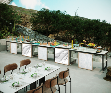 Mobile Buffet System 'Mosaic'