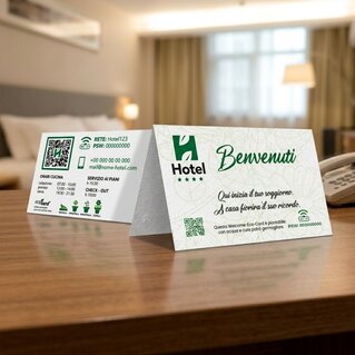 Welcome Eco-Card® – Biglietto di benvenuto piantabile
