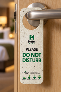 Eco-Door Hanger – Hotel Door Hanger